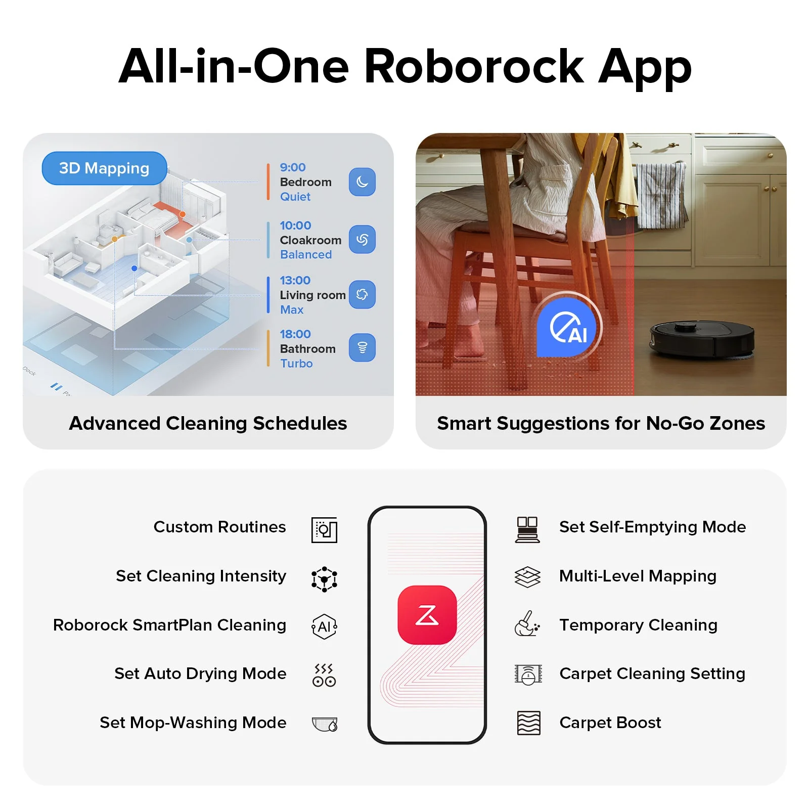 【Certified Refurbished 90% New】Roborock Qrevo S Robot Vacuum with Multifunctional Dock - Image 8