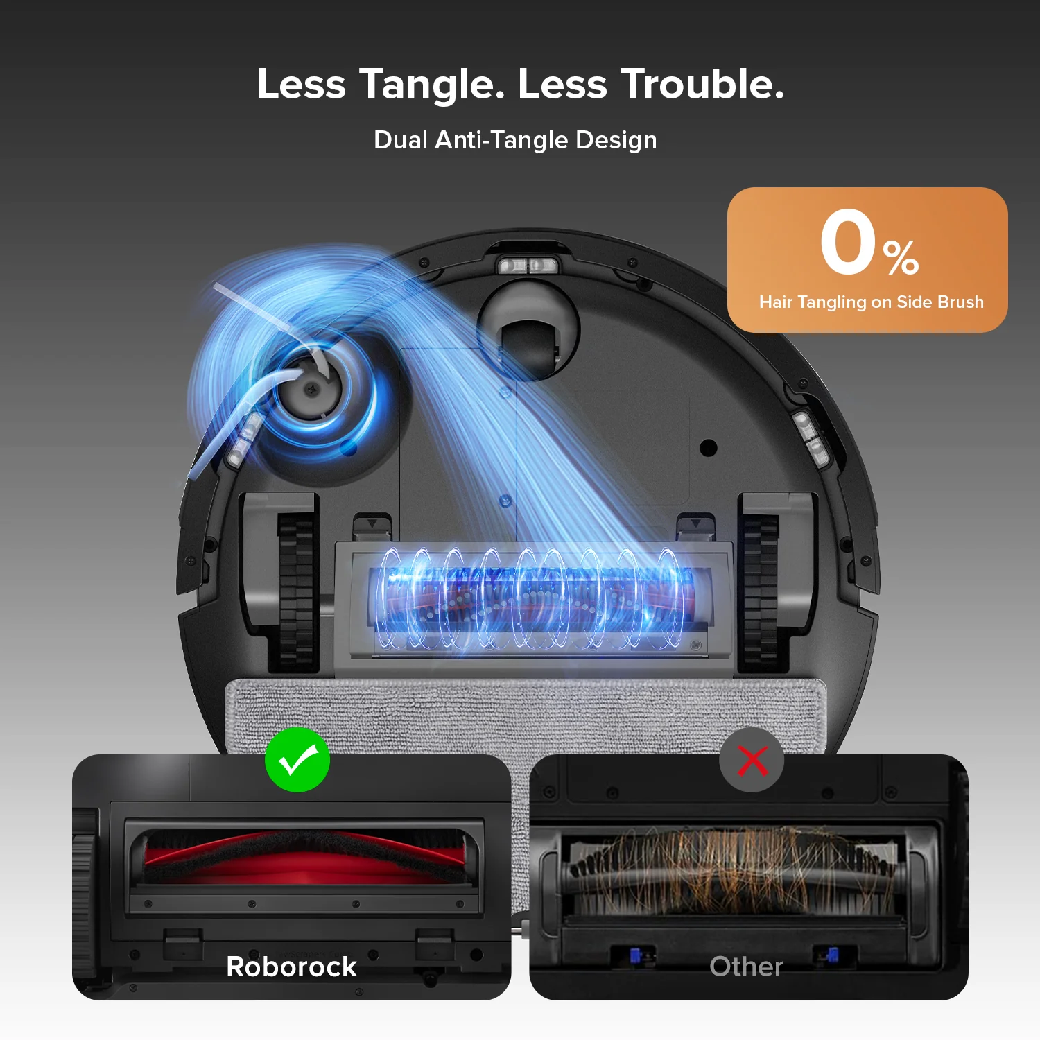 Roborock Q10 S5+ Robot Vacuum and Mop with Auto-Empty Dock - Image 4