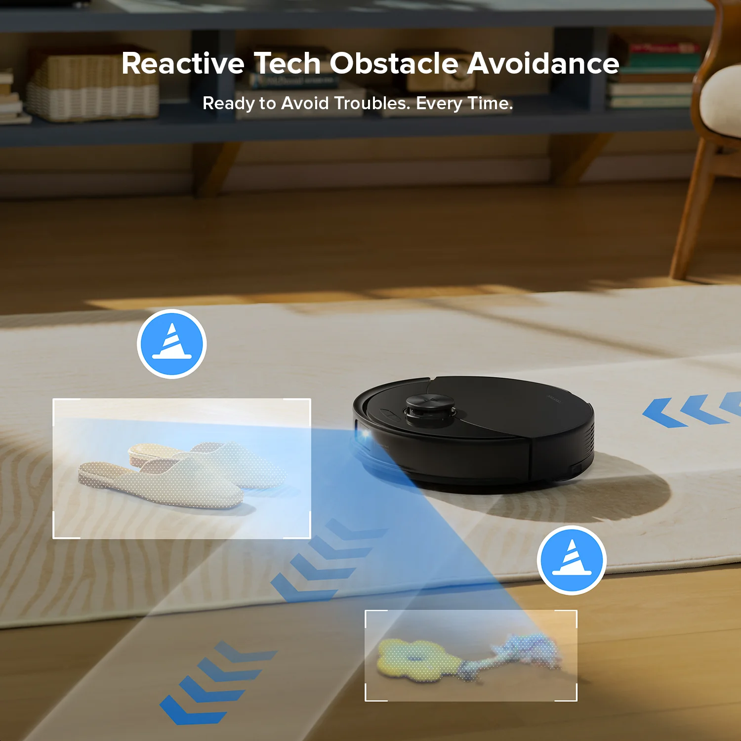 Roborock Q10 S5+ Robot Vacuum and Mop with Auto-Empty Dock - Image 7