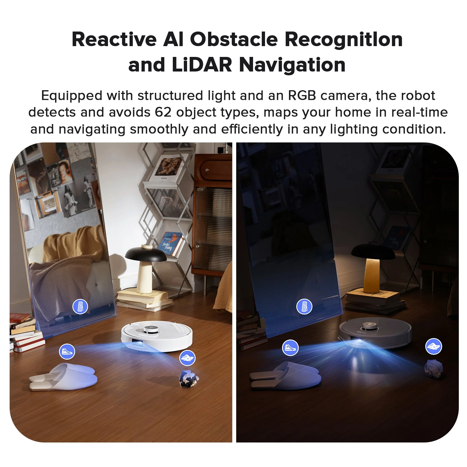 Roborock Qrevo Curv Robot Vacuum with Multifunctional Dock 3.0 - Image 7