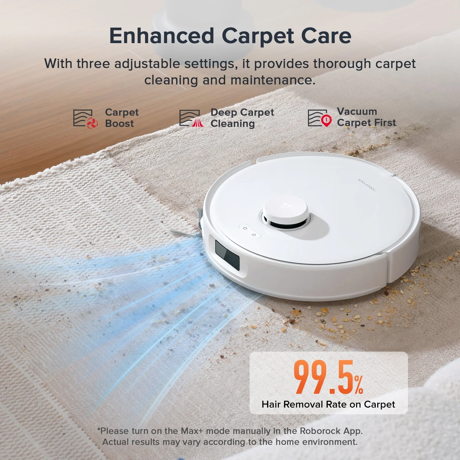 Roborock Qrevo Curv S5X Robot Vacuum with Multifunctional Dock 3.0 - Image 9
